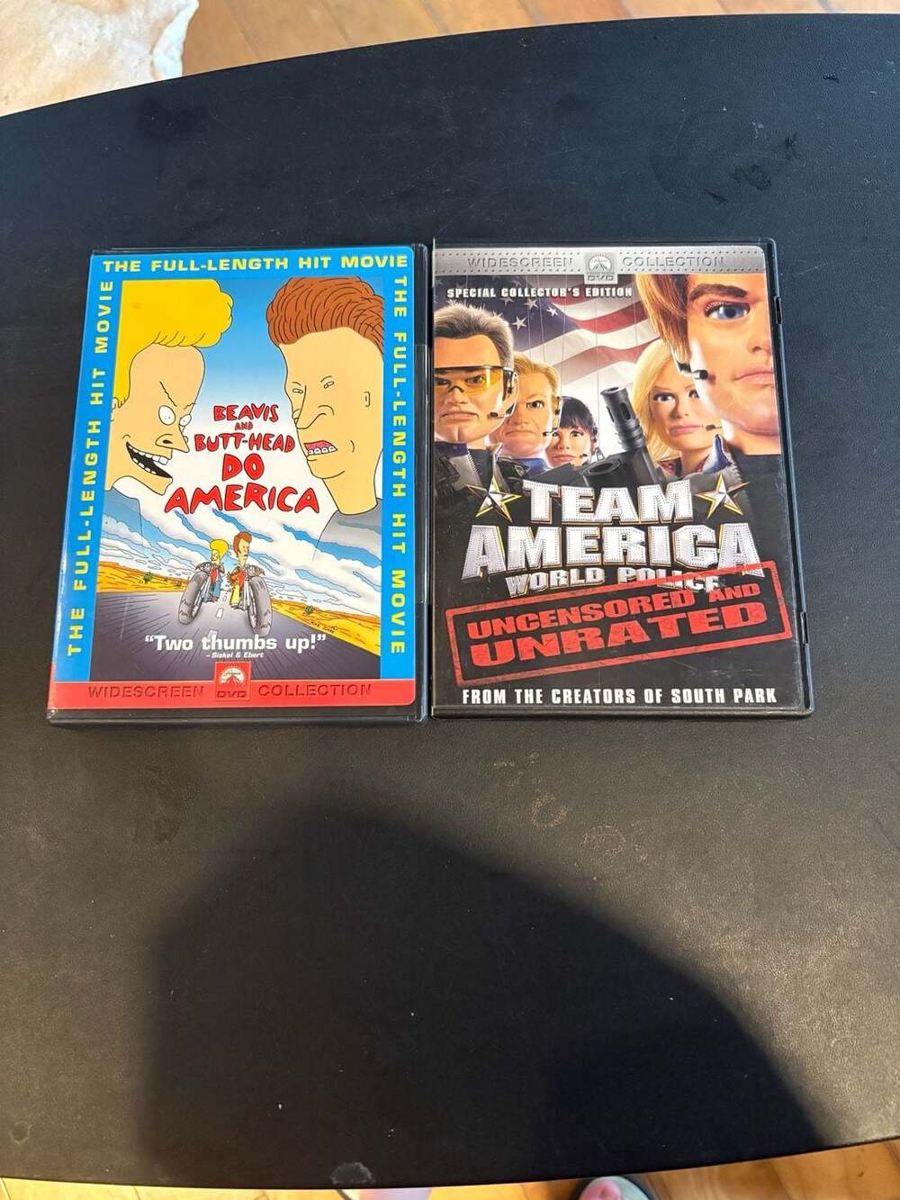 Beavis And Butt-Head Do America, Team America DVD lot
